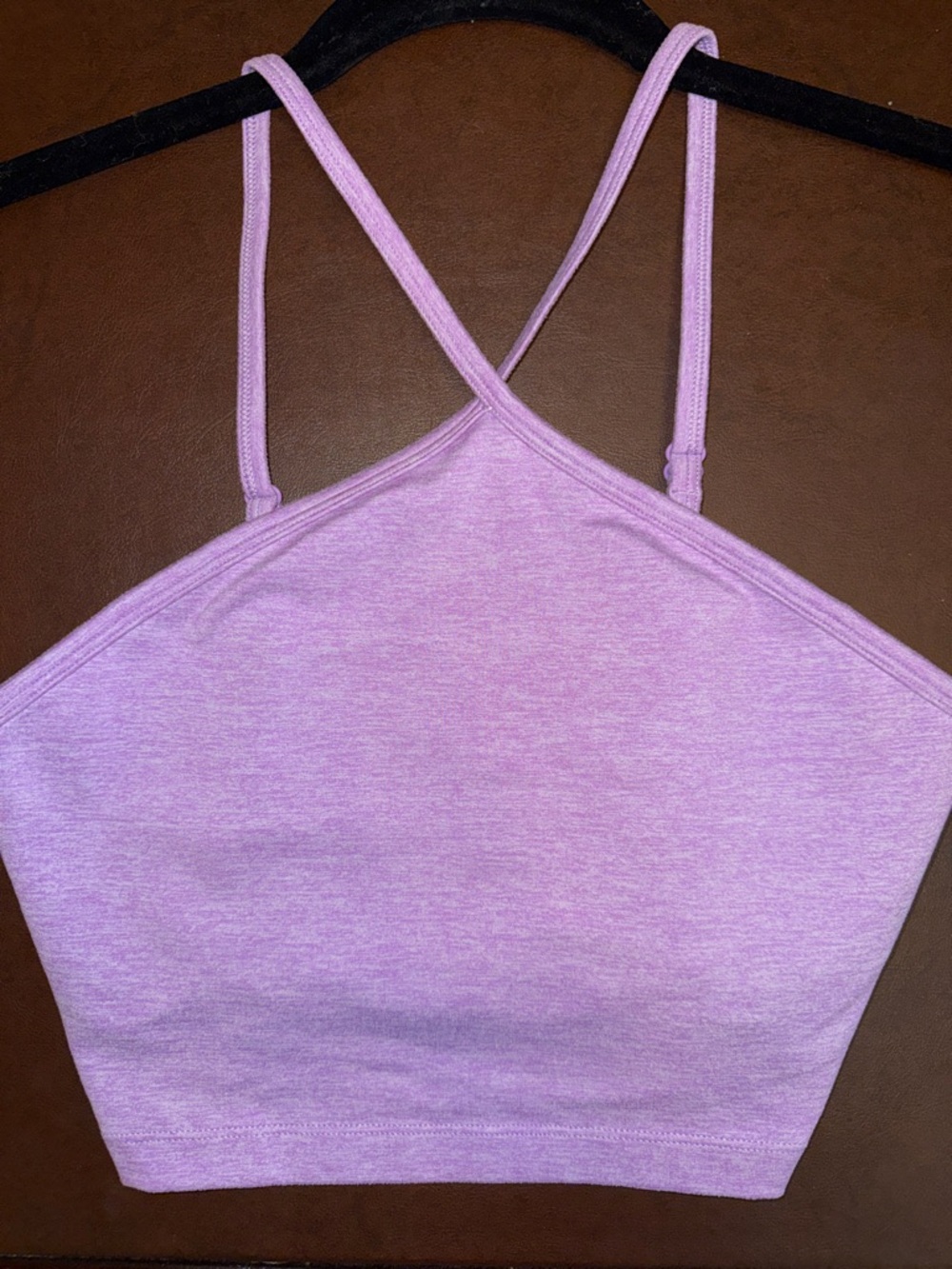 Women’s Lilac Crossback Crop Camisole